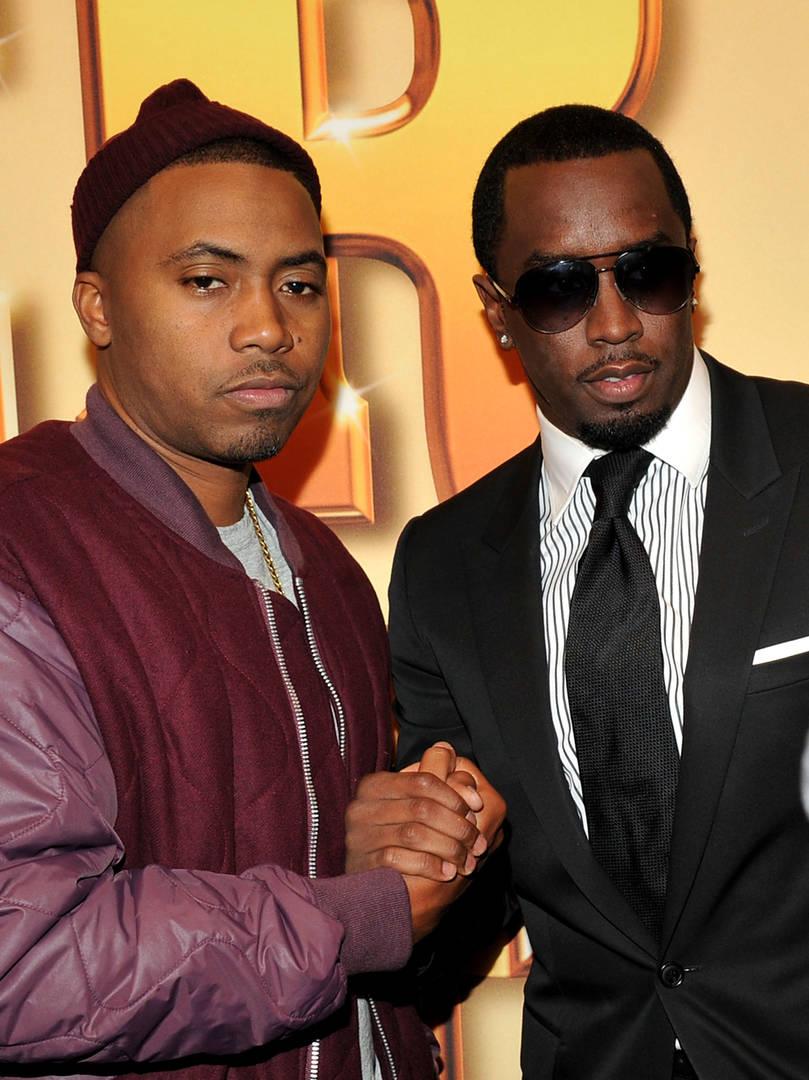Diddy, Jay-Z, & Nas Are Three Icons In Classic Throwback Pic